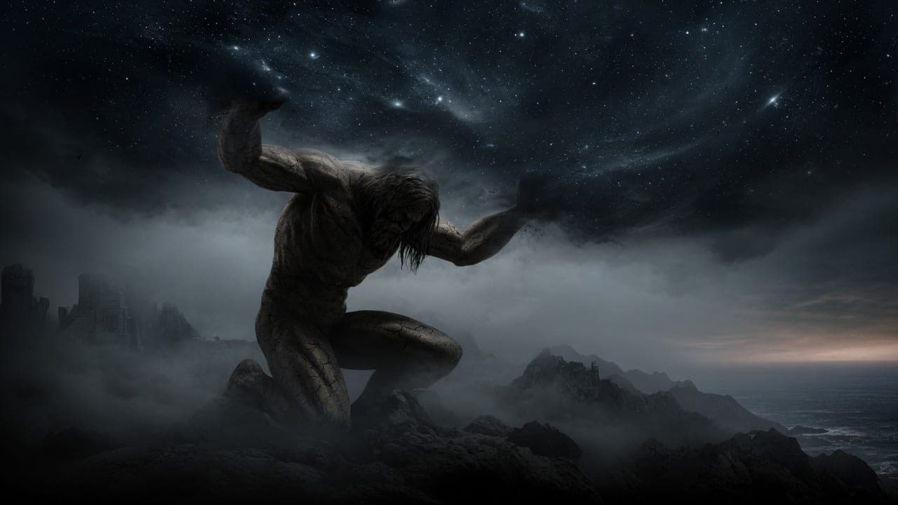 Atlas bearing the heavens
